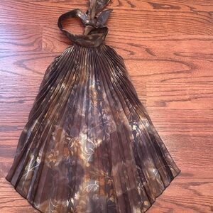 Women Top with Brown Floral